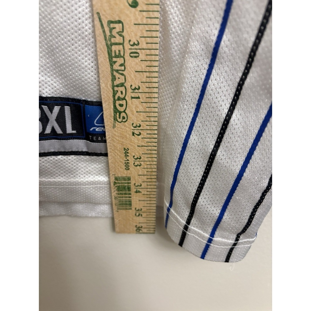 VTG Tracy McGrady Reebok Basketball Jersey White Size XXXL Orlando Magic - Picture 6 of 6